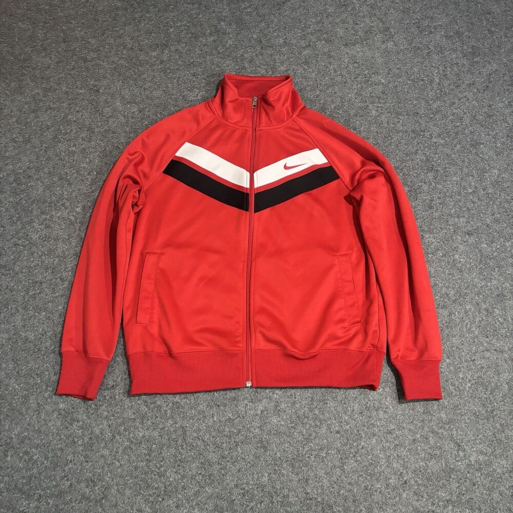 Nike The Athletic Dept. Striker Track Warm Up Jacket Men’s Large Red